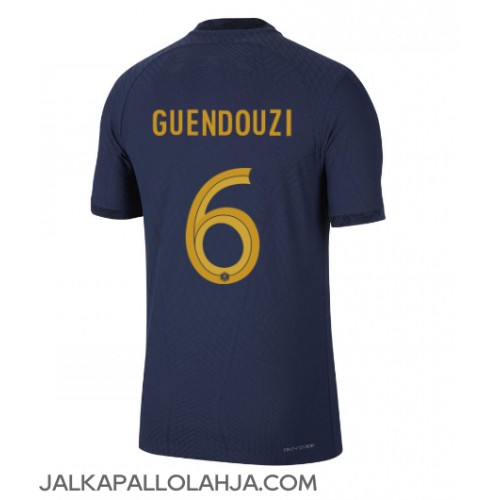 Ranska Matteo Guendouzi #6 Kopio Koti Pelipaita MM-kisat 2022 Lyhyet Hihat